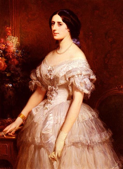 Dubufe Edouard Louis Portrait D-Une Dame (картина) — Эдуард Луи Дюбуфе