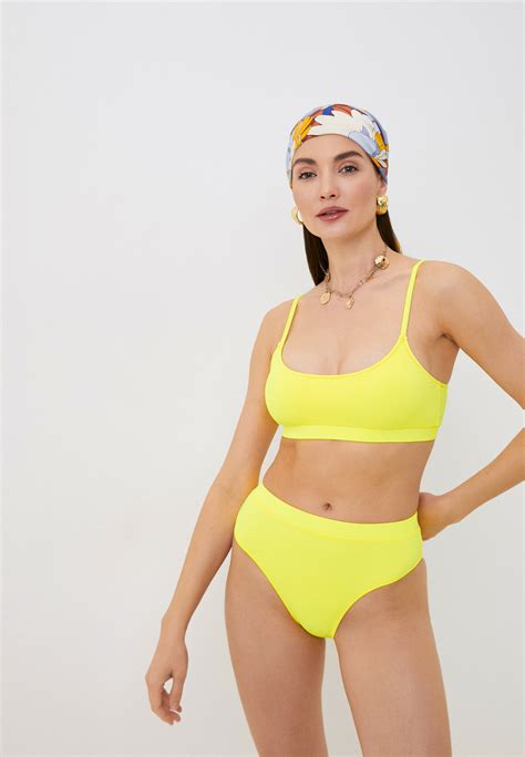 Купальник Moda Sincera, цвет: желтый, RTLACQ636401 — купить в интернет ...