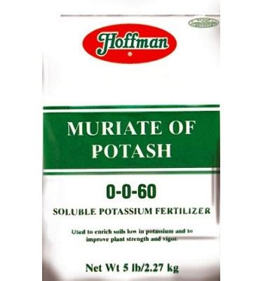 Muriate of Potash 0-0-60