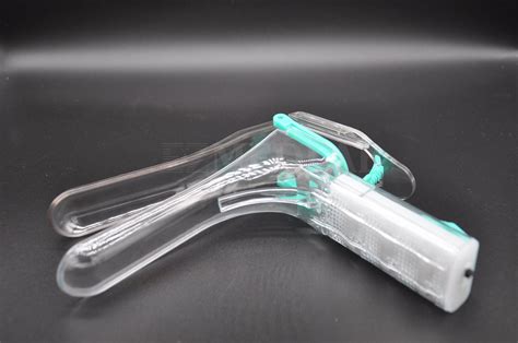 Clinical Medical Plastic Disposable Vaginal Speculum with LED Light (S