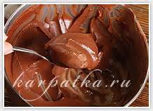 karpatka,Шоколадный соус