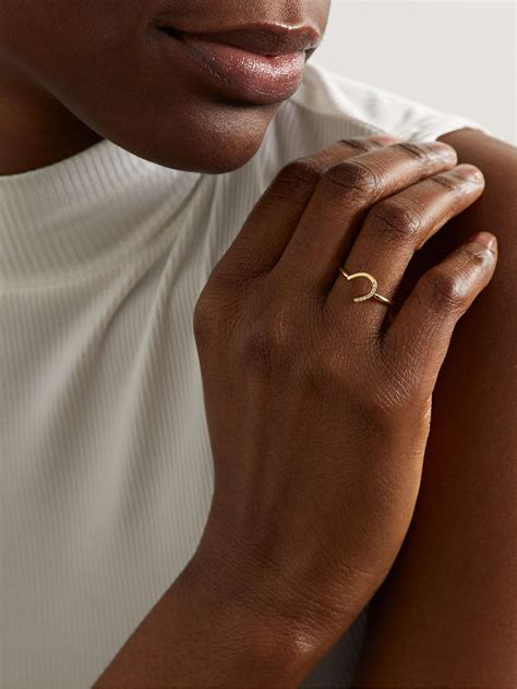 Bague en or 14 carats (585/1000) recyclé et diamants MELISSA JOY