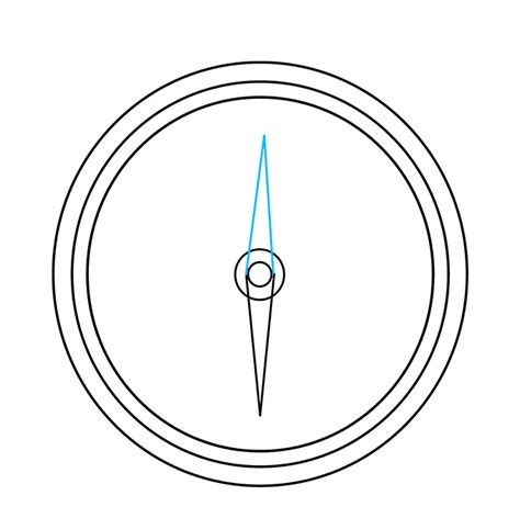 How to Draw a Compass - Really Easy Drawing Tutorial