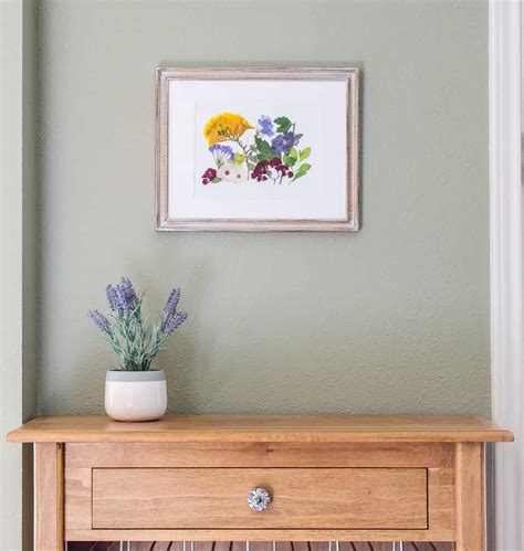 how to press flowers at home