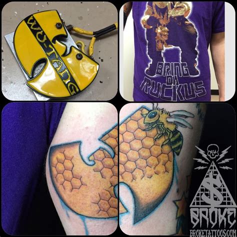 aaronbroke:wu-wednesdays-wu-tang-killer-bees-wutangclan-albro-color-hip-hop
