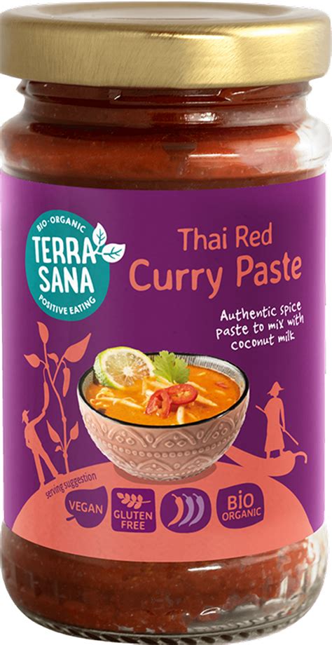 Thai Red Curry Paste - Asian cuisine - Curry paste | Terrasana Positive