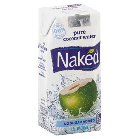 Naked 100% Coconut Water - Shop Coconut water at H-E-B
