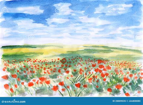 Prairie flowers stock illustration. Illustration of flora - 28889035