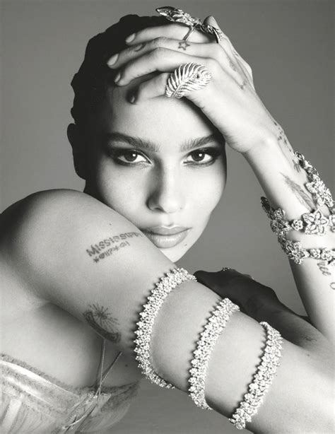 ZOE KRAVITZ in Vogue Magazine, July 2019 – HawtCelebs