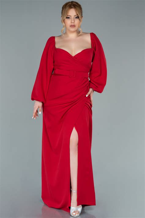 red plus size evening dresses 7