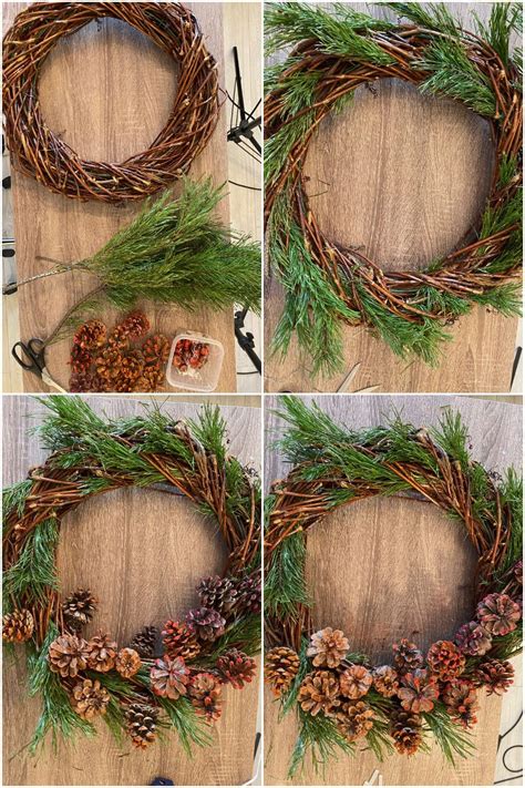 Grapevine christmas wreath – Artofit