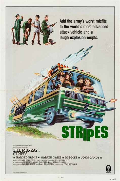 Stripes (#3 of 3): Mega Sized Movie Poster Image - IMP Awards