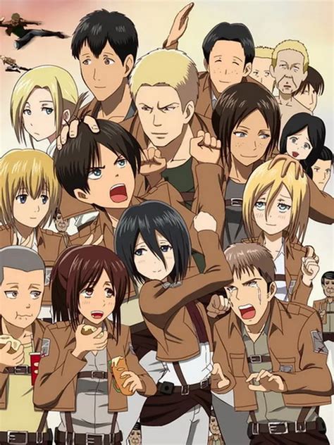 Attack On Titan Characters : Praised for its originality and creative ...