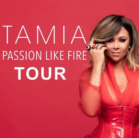 Tamia Announces 'Passion Like Fire' North American Tour - That Grape Juice