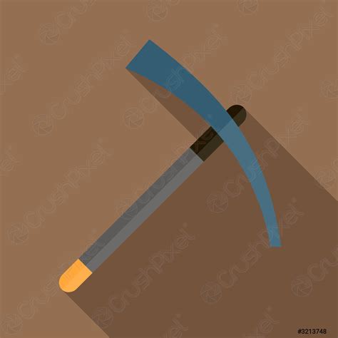 pick tool icon  flat style stock vector  crushpixel