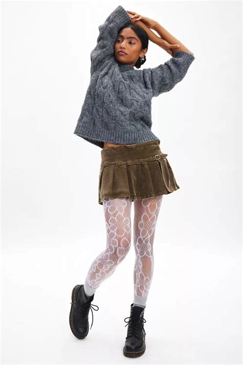 Floral Lace Tights | Urban Outfitters