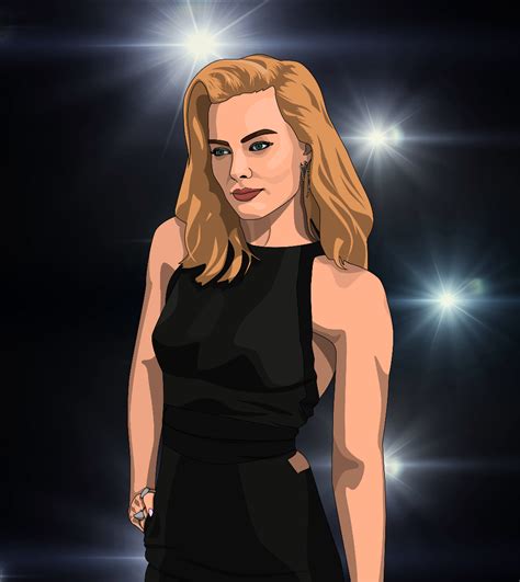 Margot Robbie by IcarusBMC on DeviantArt