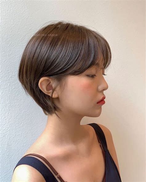 pixie cut korean