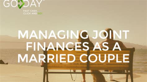 managing joint finances   married couple