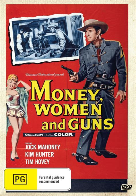 Money Women And Guns on DVD, Mystery, Jock Mahoney, Kim Hunter