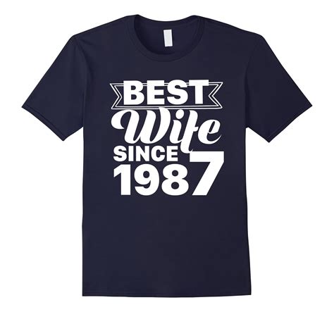 30th Wedding Anniversary Gift Ideas For Her-Wife Since 1987