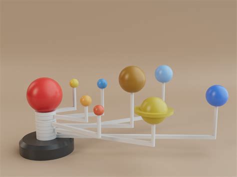 Solar system teaching AIDS by Chua - MakerWorld