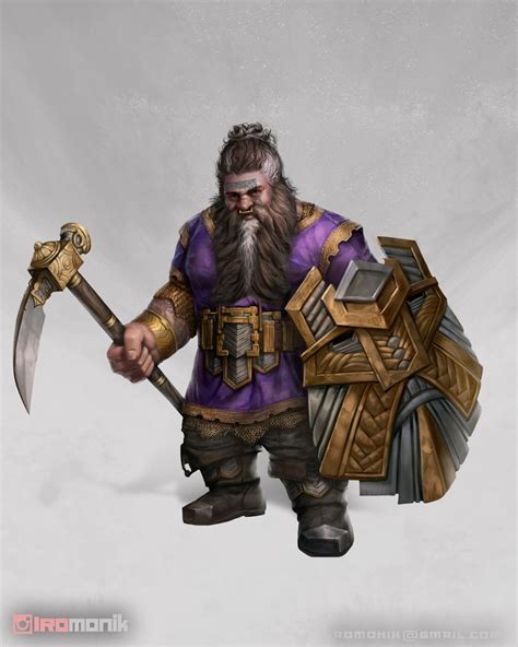 [ART] Male dwarf Character art : r/DungeonsAndDragons
