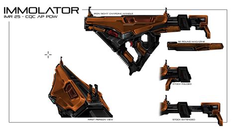 SMG Concept - Critique Welcome : r/conceptart