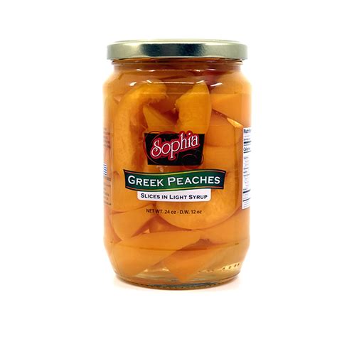 Sophia Peach Slices 24oz - Walmart.com