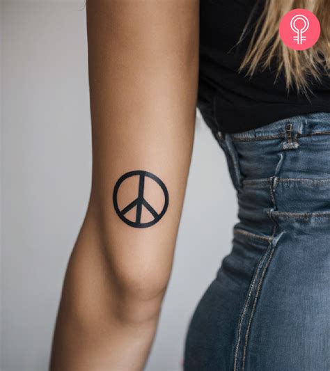 8 Peace Sign Tattoo Ideas, Meanings, And Designs