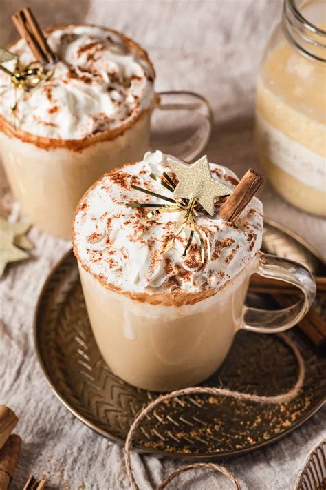 cozy eggnog latte kalejunkie