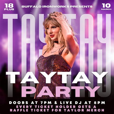 Buy Tickets to TAYTAY PARTY: Taylor Swift Inspired Dance Party in