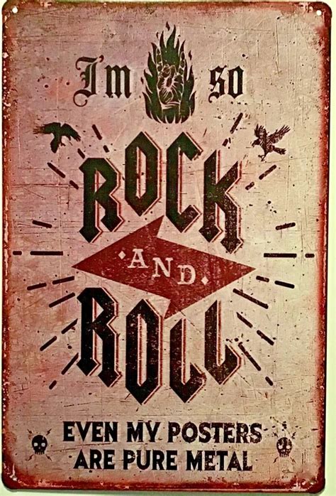 Rock And Roll Posters Vintage