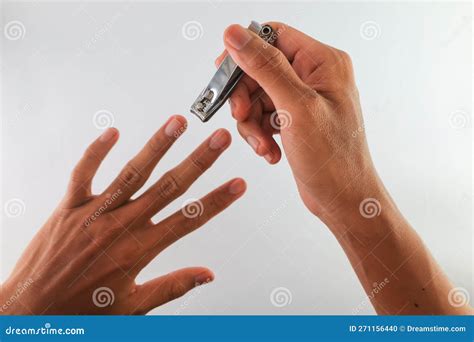 Cutting nails stock photo. Image of hygiene, equipment - 271156440