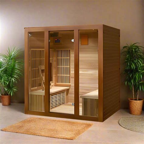 Ultimate Relaxation: Sunray Roslyn 4-Person Sauna Experience
