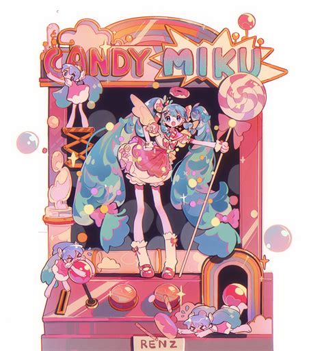 Renz on Twitter: " 🍭Candy Miku🍬 https://t.co/kmmdgG0E9i" / Twitter