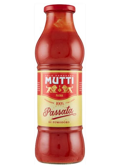 Mutti passata tomato puree 700g – eurogrocery