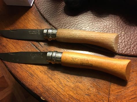 My three year old Opinel No. 7 that has been carried everyday above my ...