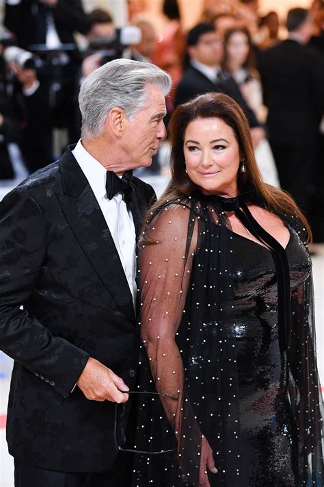 Met Gala 2023: Pierce Brosnan, Wife Keely Match in Black During Debut