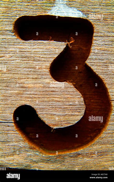 The number 3 Stock Photo - Alamy