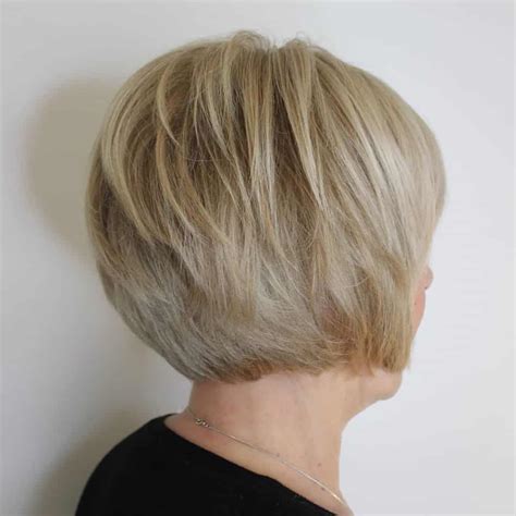 Short Bob Haircuts For Older Women