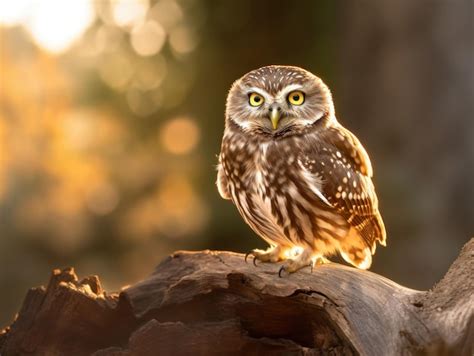 Premium AI Image | owl in natural habitat