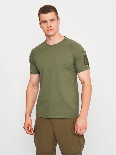 Тактическая футболка Combat Tactical TK053-2 L Khaki (11448507001284 ...