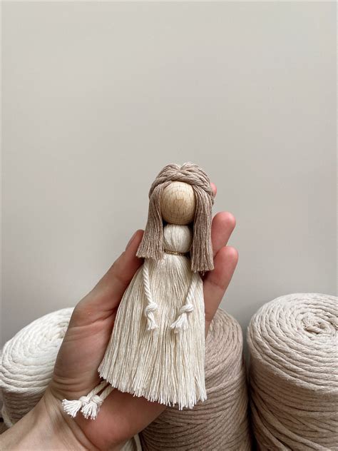 Macrame Doll VIDEO TUTORIAL/PATTERN, Beginner Friendly, Step by Step ...