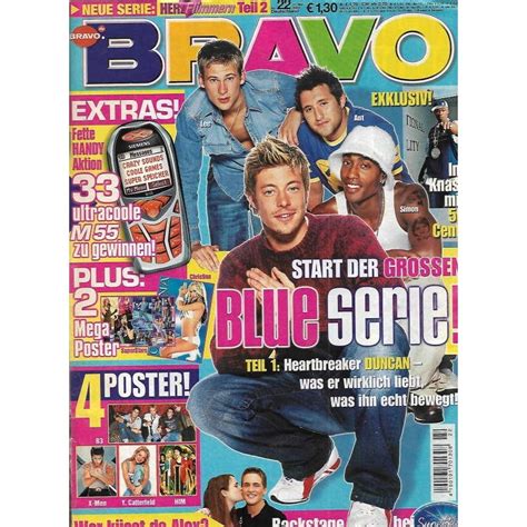 BRAVO Nr.22 / 21 Mai 2003 - Blue Serie! Zeitschrift