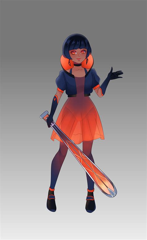 [Oc] Lily Blaze [drawings and bio by Squira130] : r/RWBYOC