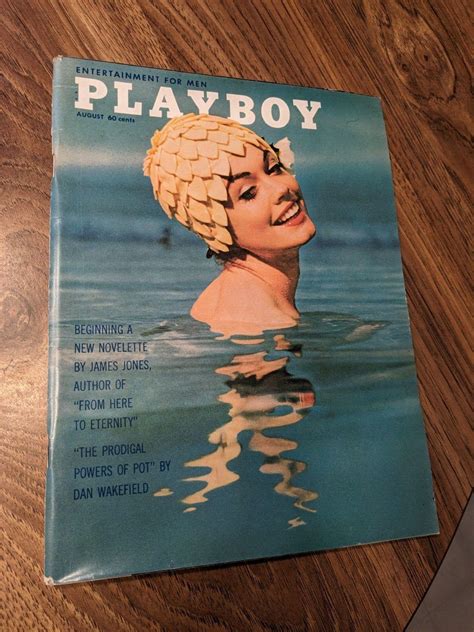 Playboy Magazine August 1962: Playmate of the Month Jan Roberts