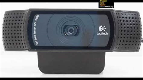 Обзор 1080p вебкамеры Logitech HD Pro Webcam C920 AlMoDi - YouTube