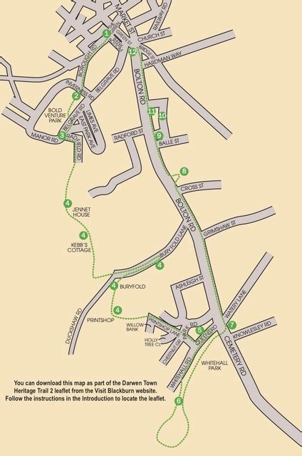 green trail darwen heritage centre