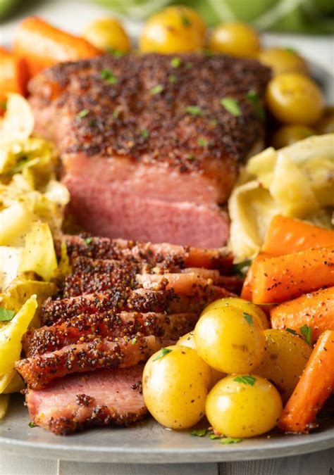 Easy Baked Corned Beef and Cabbage | A Spicy Perspective | Recipe ...